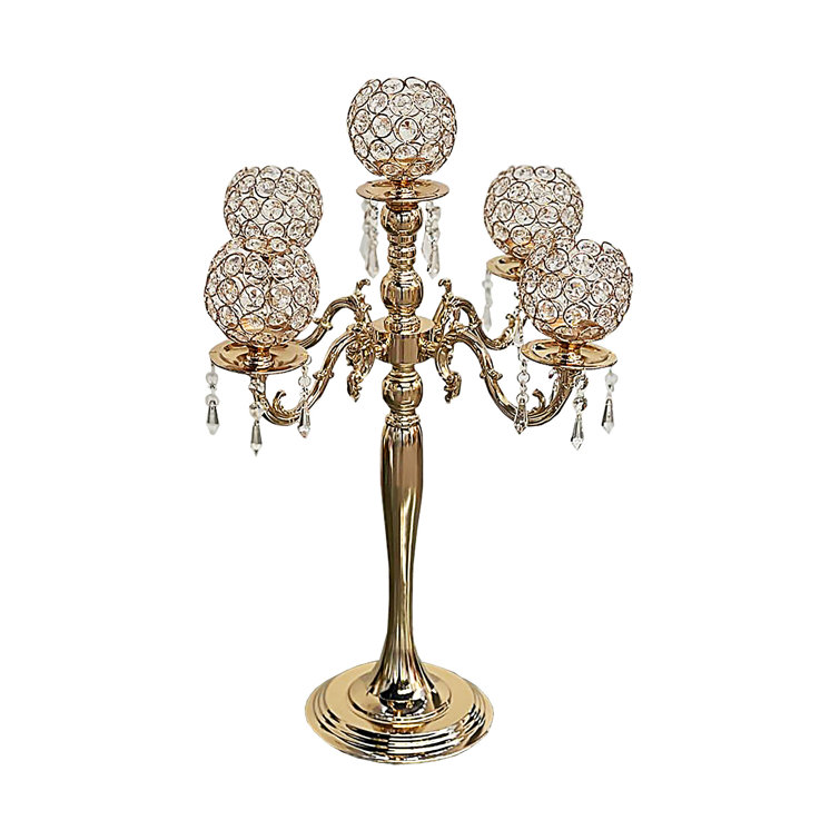 Essential Decor & Beyond 26.4'' H Tabletop Candelabra Wayfair